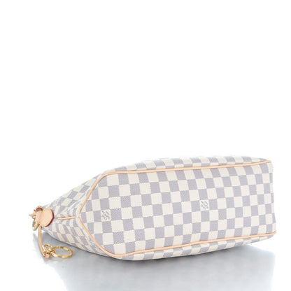 Louis Vuitton Damier Azur Delightful PM Rose Ballerine 4 of 8
