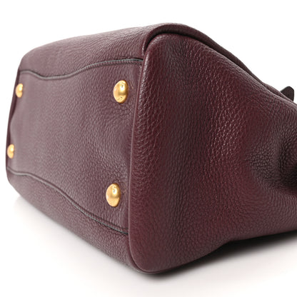 Prada Vitello Phenix Shopping Tote  Granato 11 of 11