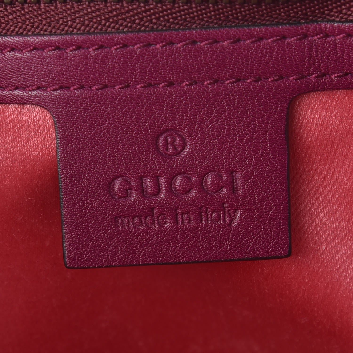 Gucci Velvet Matelasse Medium GG Marmont Shoulder Bag Fuchsia Violet Cyclamen 8 of 9
