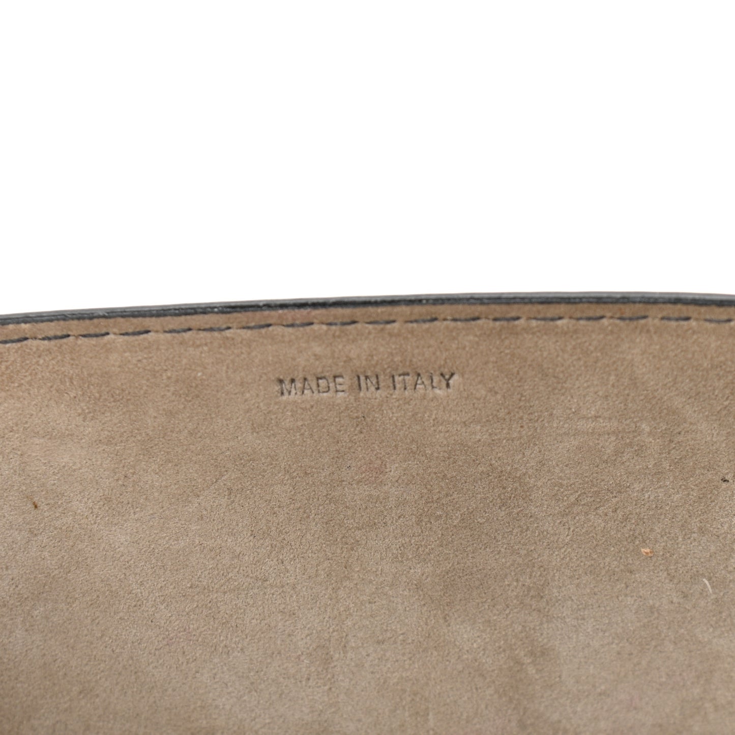 Metallic Calfskin Mini J'Adior Wallet On Chain Pouch Gold