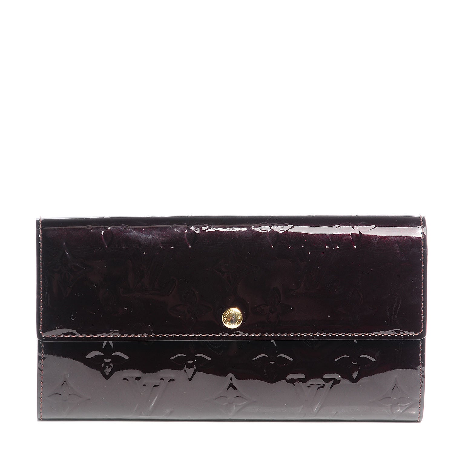 Louis Vuitton Vernis Sarah Wallet Amarante 1 of 8
