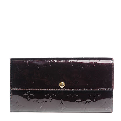 Louis Vuitton Vernis Sarah Wallet Amarante 1 of 8