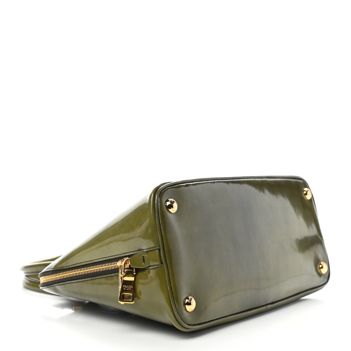 Spazzolato Medium Promenade Tote Militare Fume
