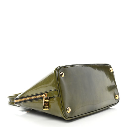 Prada Spazzolato Medium Promenade Tote Militare Fume 4 of 13