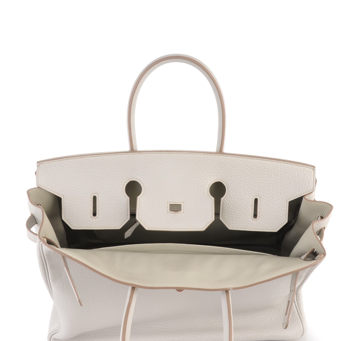 Togo Birkin 35 Gris Perle