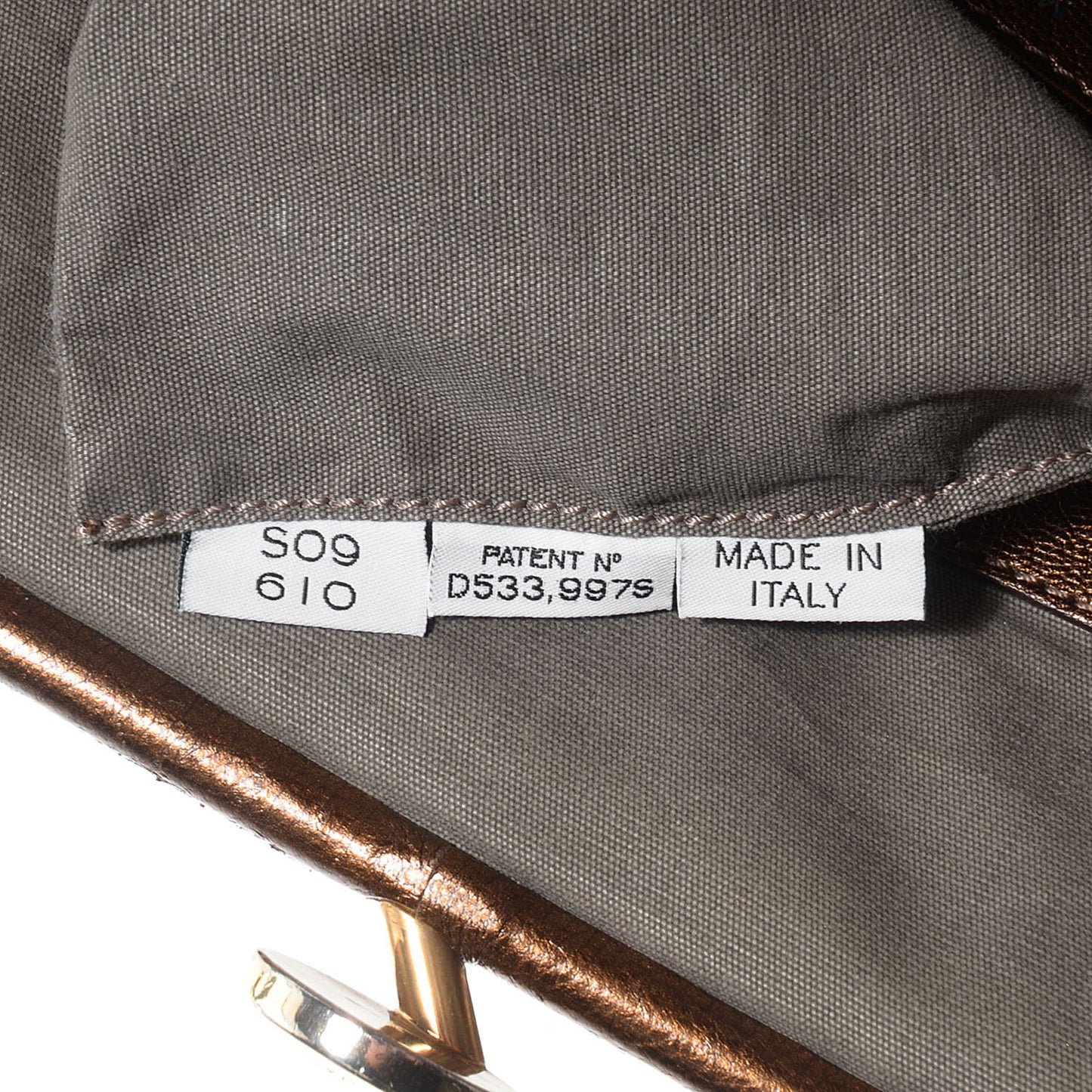 Quilted Leather Stam Bronze
