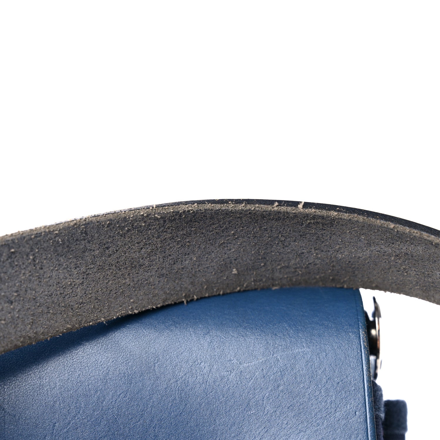 Hermes Toile Vache Calfskin Herbag 40 GM Navy Bleu 18 of 19