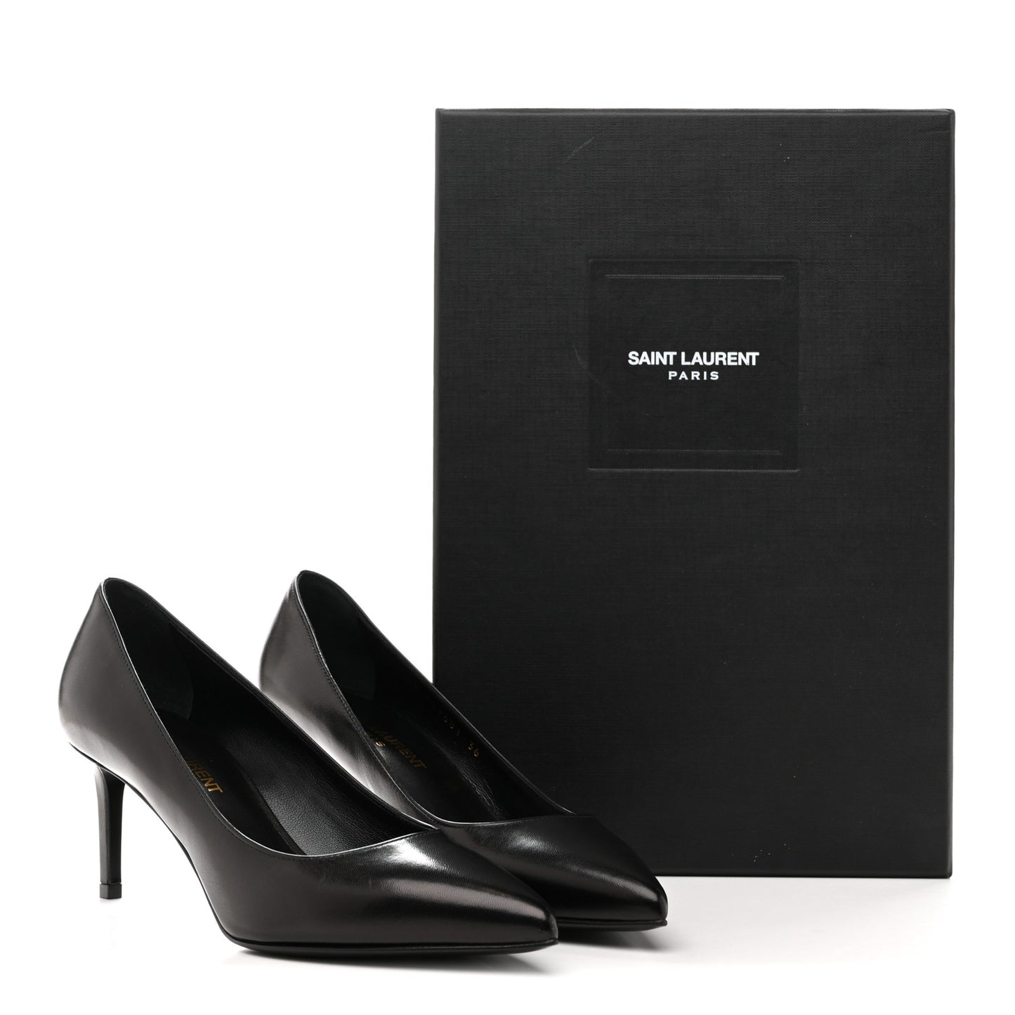 Calfskin Anja 85 Pumps 36 Black