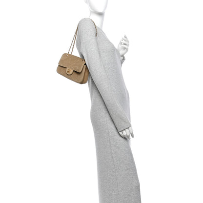 Chanel Suede Calfskin Mini Souplissimo Flap Dark Beige 2 of 10
