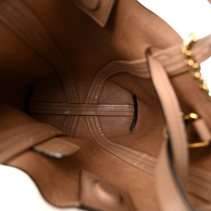 Chloe Grained Calfskin Small Spin Tote Woodrose 5 of 9