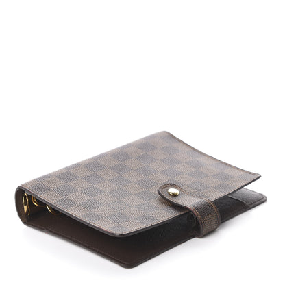 Louis Vuitton Damier Ebene Medium Ring Agenda Cover 4 of 8
