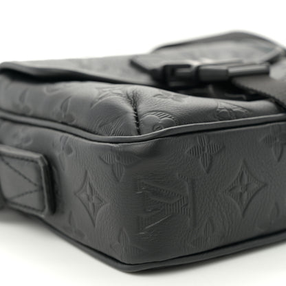 Louis Vuitton Calfskin Monogram Shadow Getaway Messenger Black 8 of 10