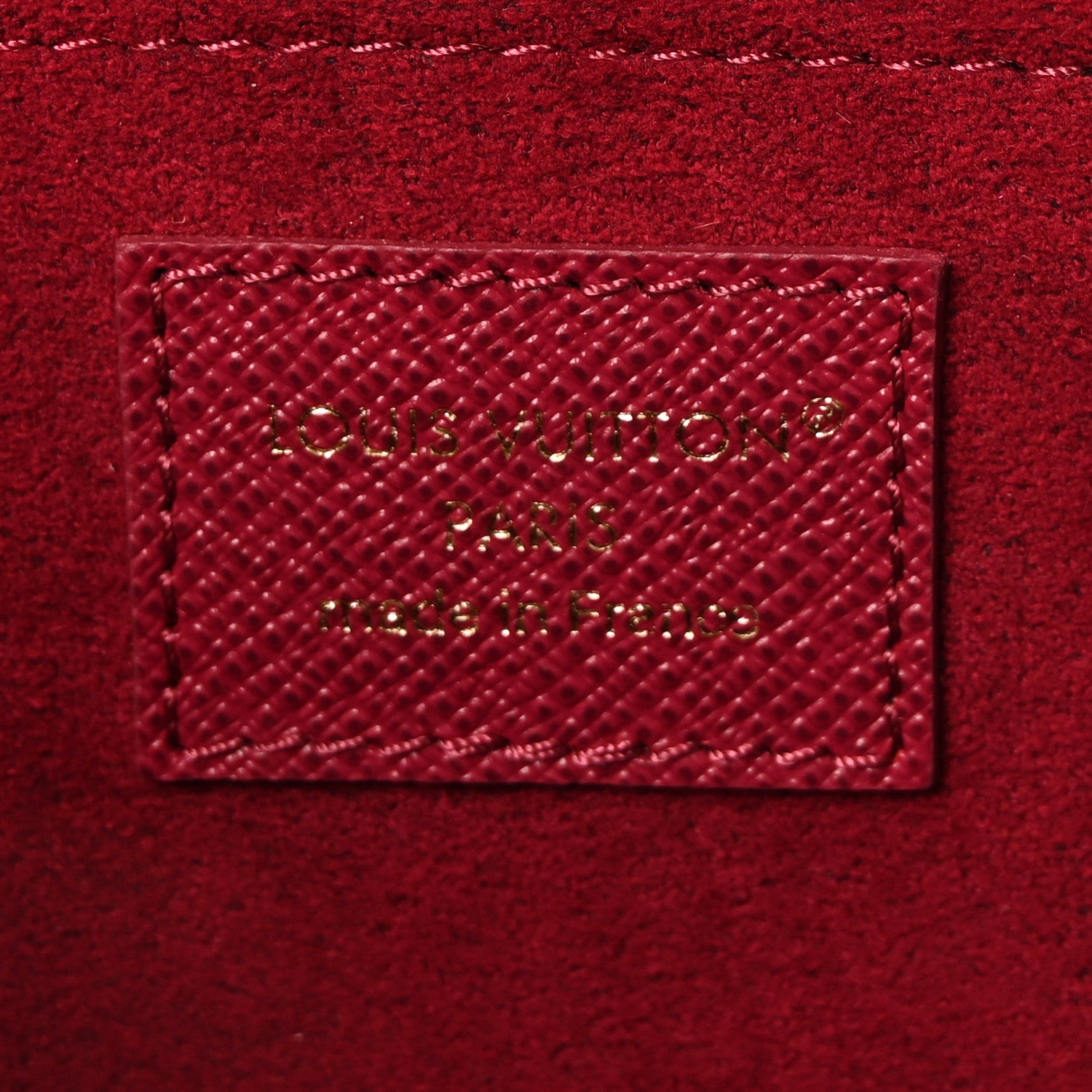 Louis Vuitton Monogram Pochette Felicie Chain Wallet Fuchsia 7 of 10