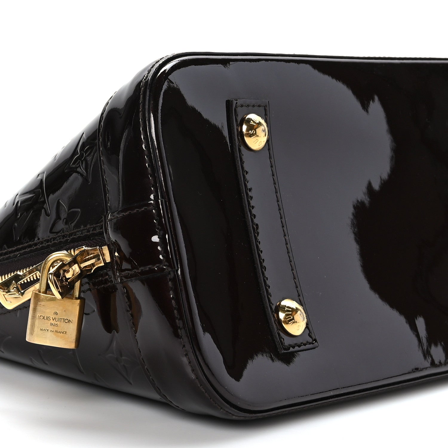 Louis Vuitton Vernis Alma PM Amarante 7 of 8