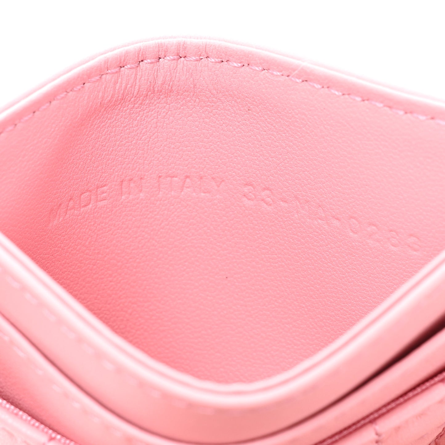Lambskin Cannage Lady Dior Five-Slots Card Holder Melacoton