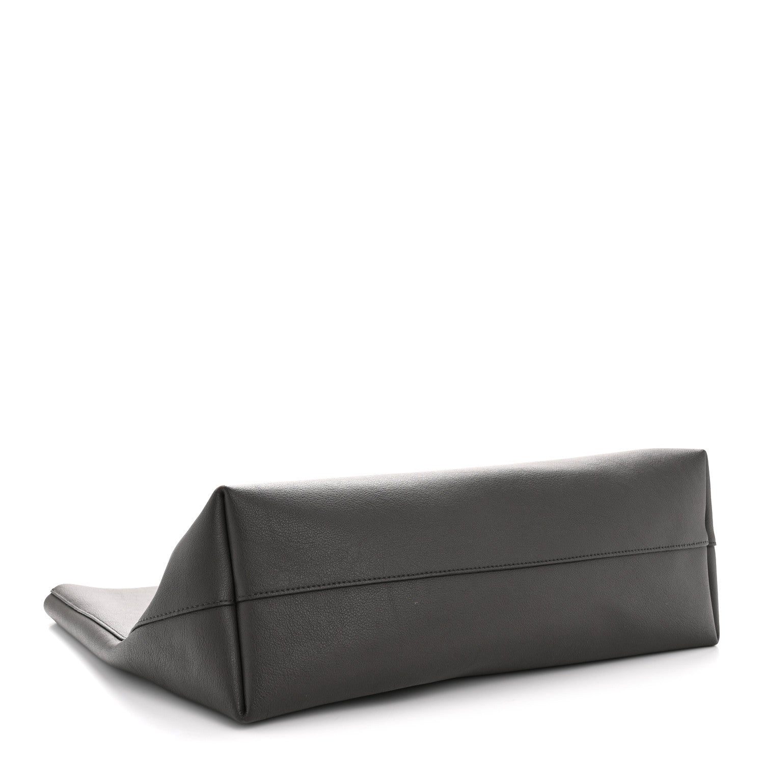 Saint Laurent Calfskin Large Shopping Tote Asphalt 5 of 14