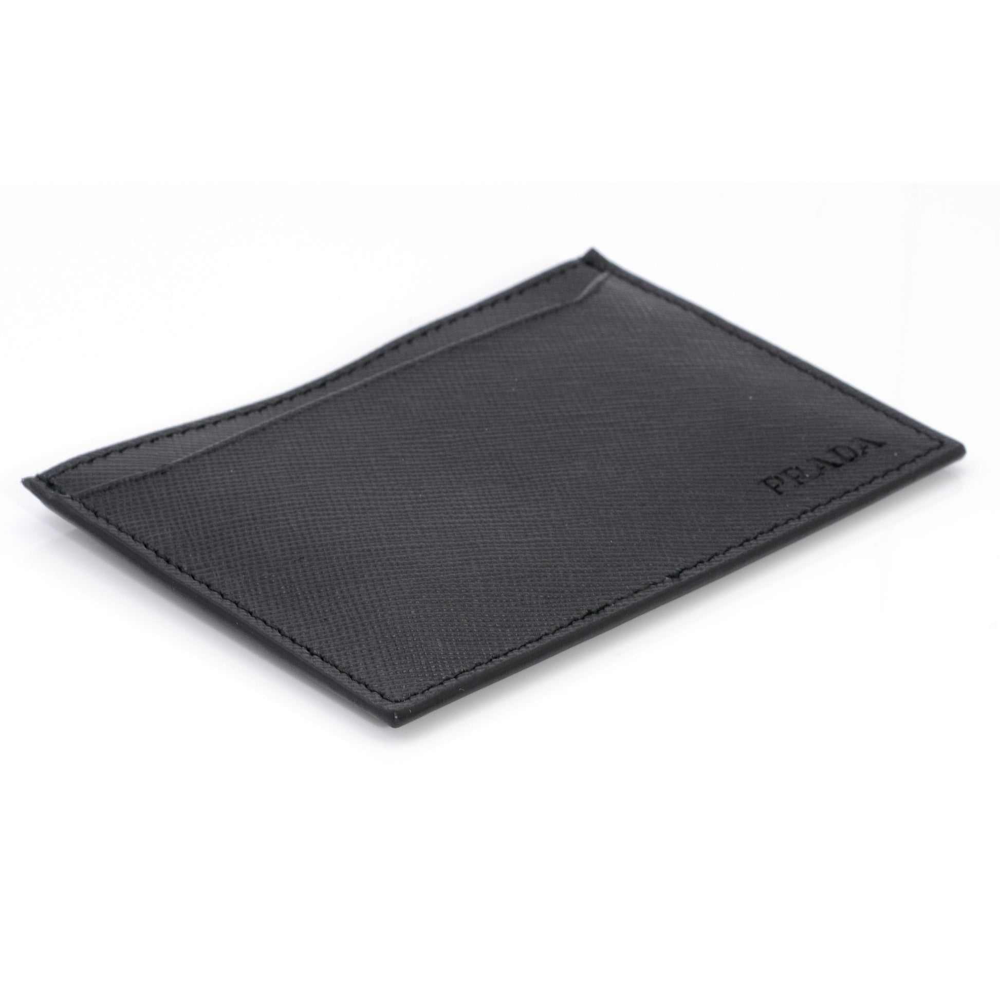 Prada Saffiano Card Case Nero Black 3 of 6