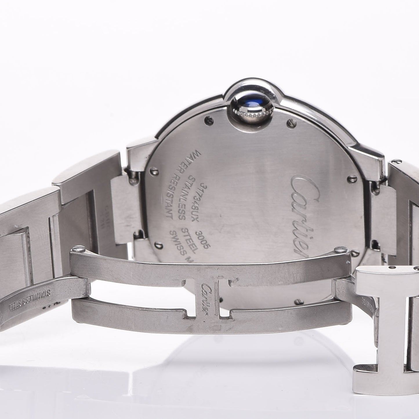 Stainless Steel 36mm Ballon Bleu De Quartz Watch