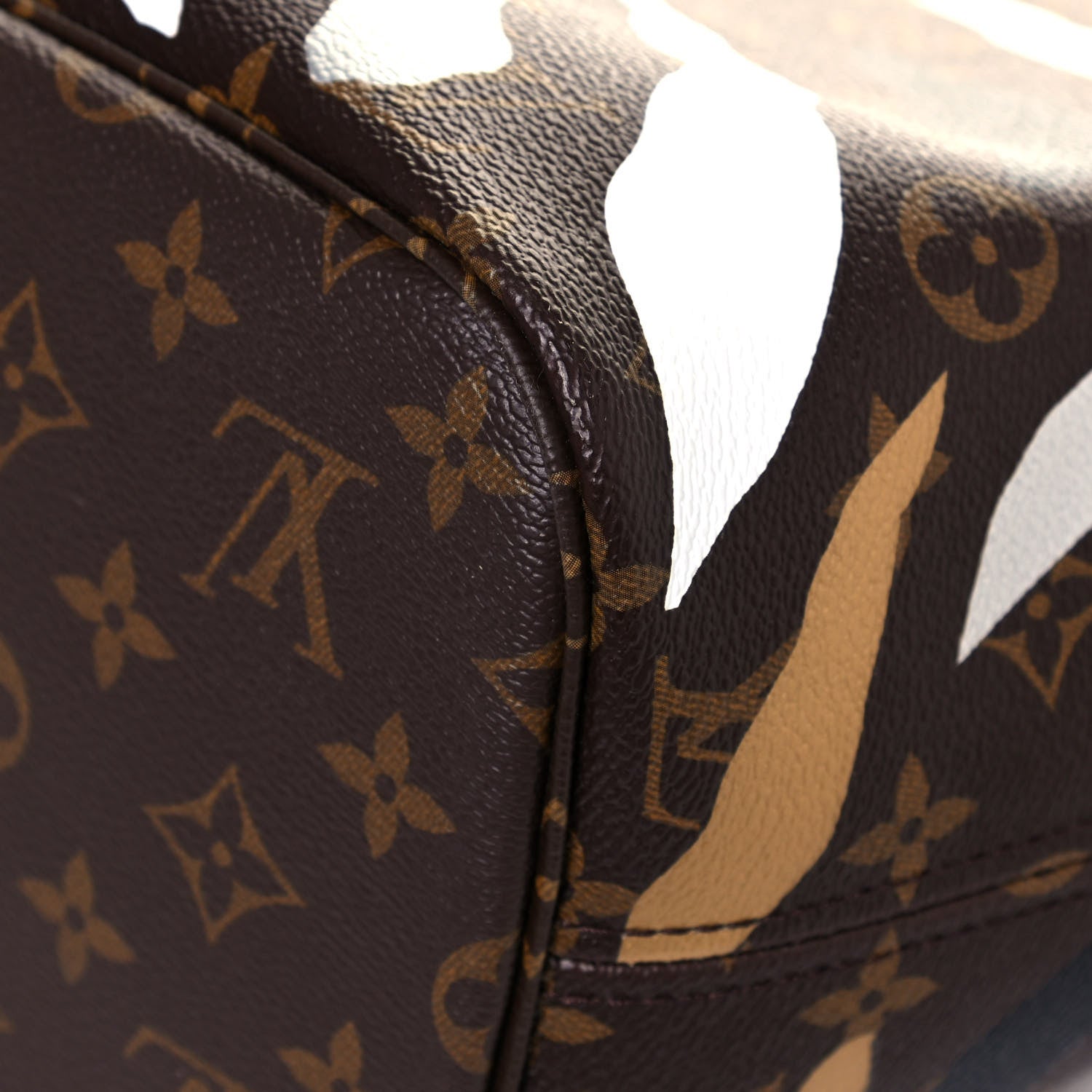 Louis Vuitton X LOL Monogram Neverfull MM Gold Silver 11 of 11