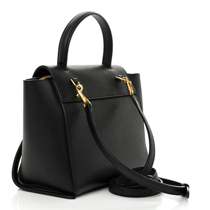 Celine Grained Calfskin Nano Belt Bag Black 3 of 11