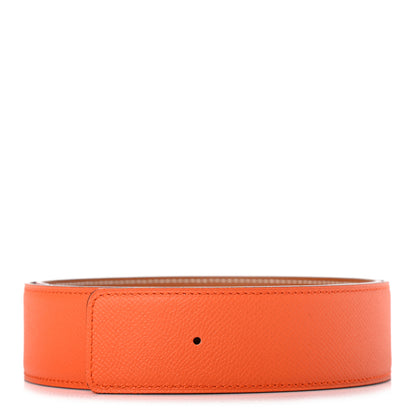 Hermes Epsom 42mm Belt Strap 80 Orange Gold 1 of 5