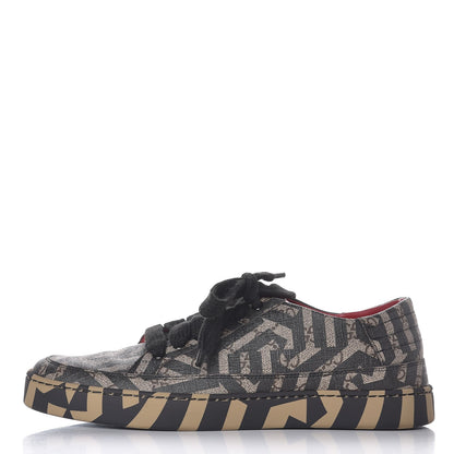 Gucci GG Supreme Monogram Caleido Mens Low Top Sneakers 7.5 Black 1 of 8