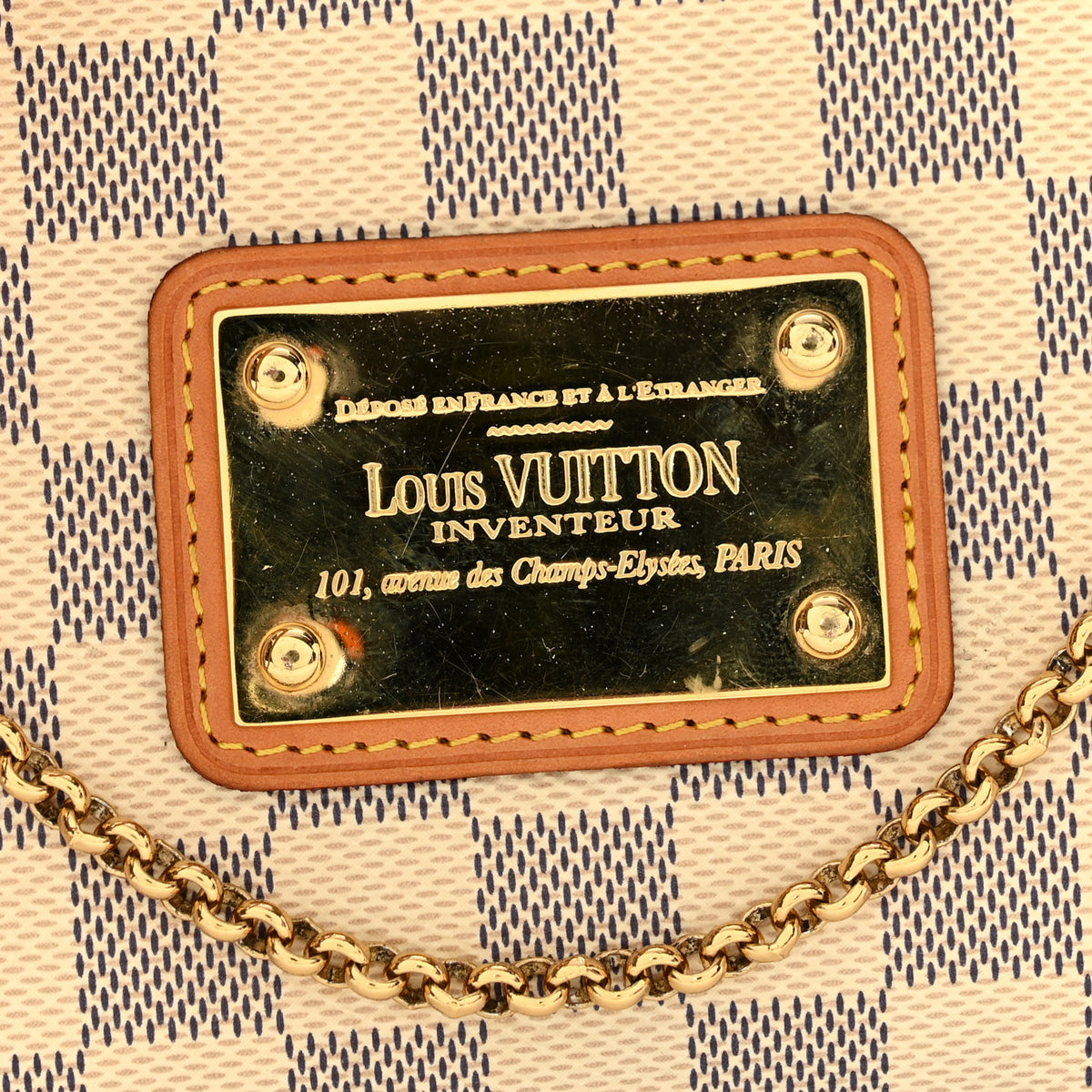 Damier Azur Eva Clutch