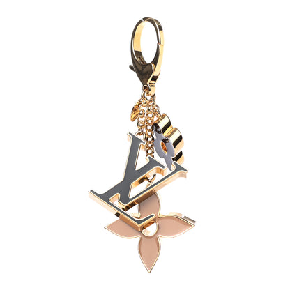 Louis Vuitton Fleur De Monogram Bag Charm Dore 1 of 4
