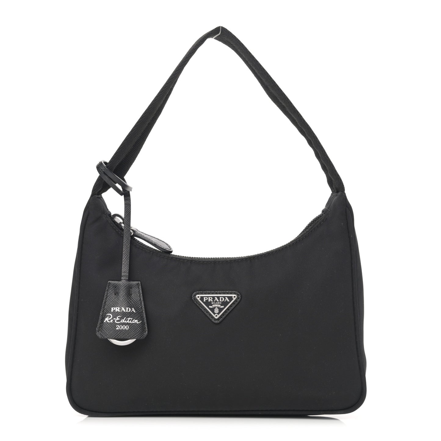 Tessuto Nylon Mini Re-Edition 2000 Bag Black