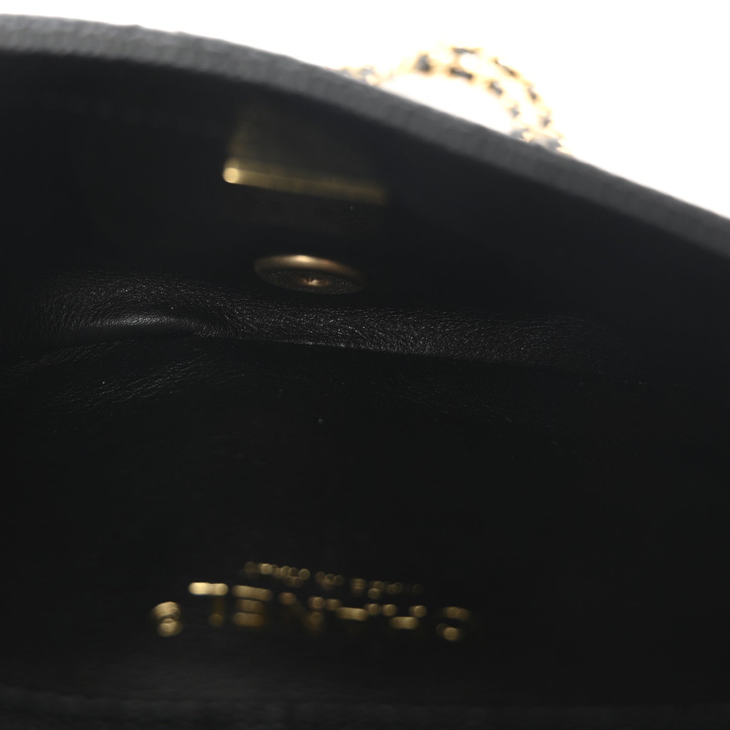 Shiny Caviar Pick Me Up Flap Belt Bag Black