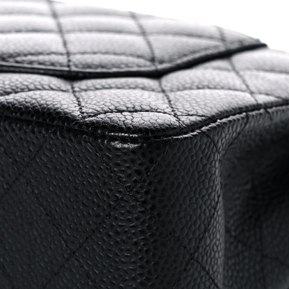 Chanel Caviar Quilted Small Double Flap Black 12 of 15
