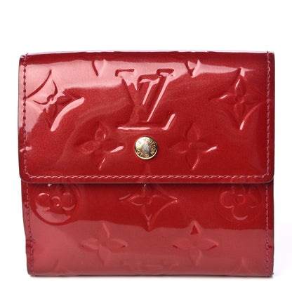 Louis Vuitton Vernis Elise Wallet Pomme D'Amour 1 of 9