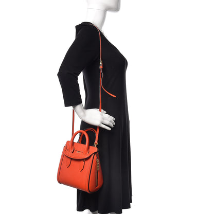 Alexander McQueen Calfskin Mini Heroine Orange 2 of 10