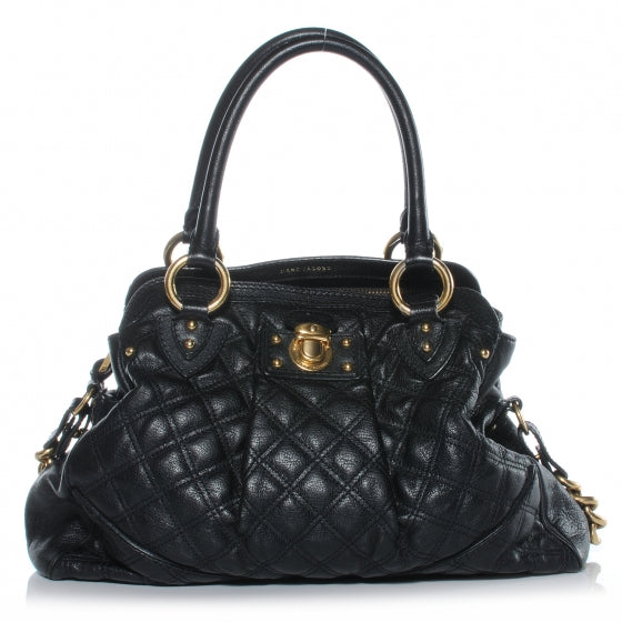Marc Jacobs Quilted Leather Alyona Bag Black 1 of 7