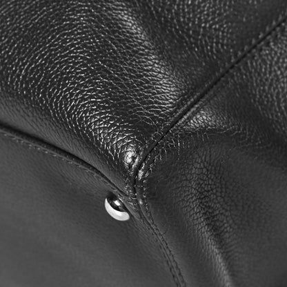 Chanel Calfskin Cerf Executive Shopper Tote Anthracite 12 of 13