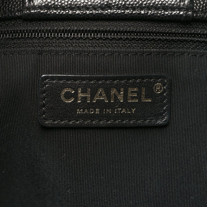 Chanel Caviar Quilted Large Shopping Tote Black 6 of 10