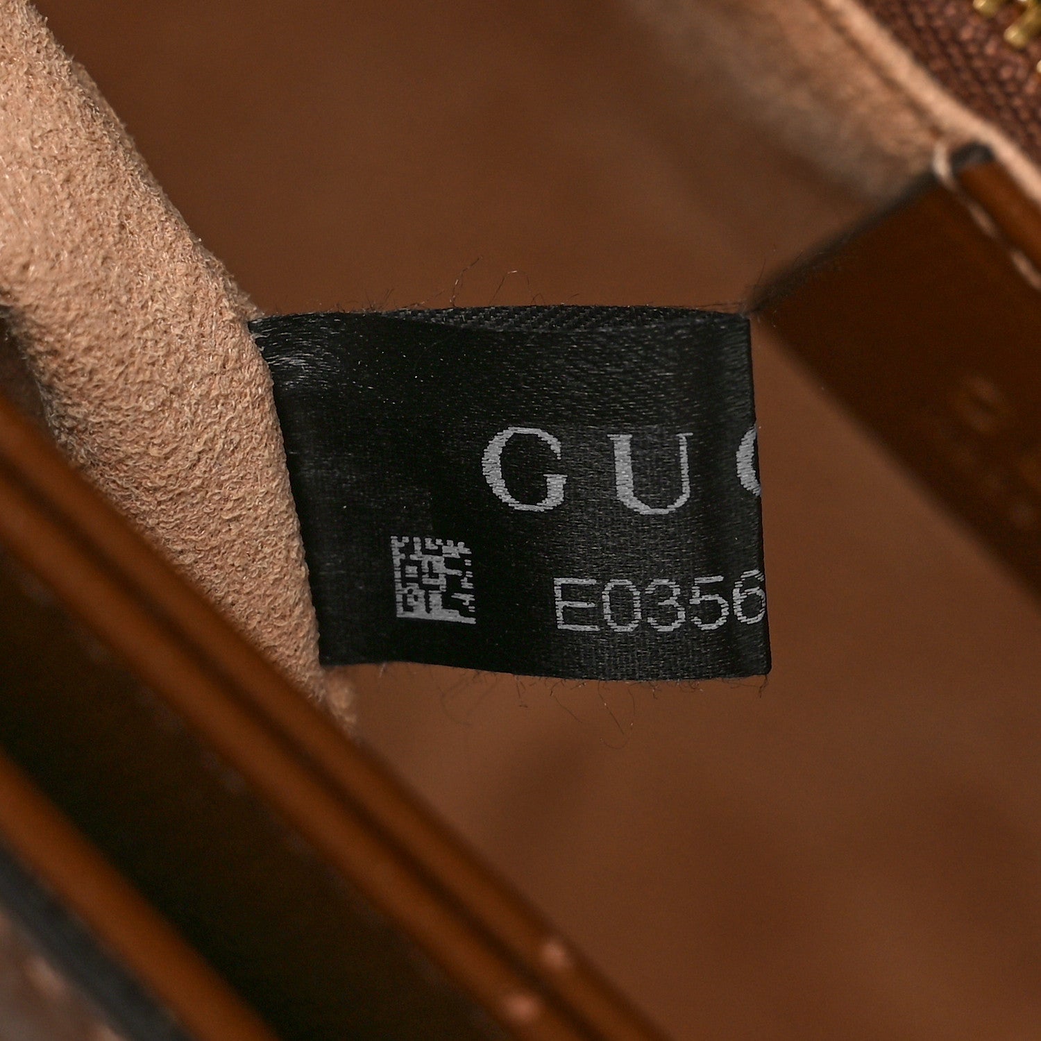 Gucci GG Supreme Monogram Horsebit 1955 Shoulder Bag Beige Brown Sugar 7 of 11