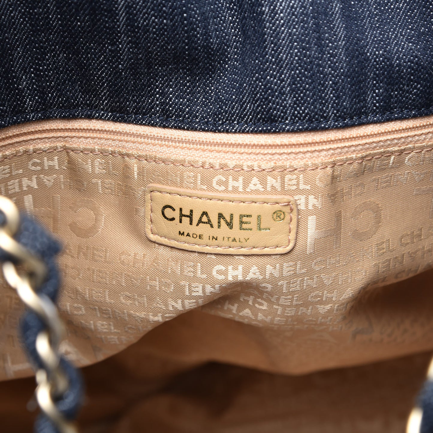 Denim XL Coco Cabas Tote Dark Blue