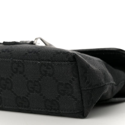Gucci GG Monogram Web Flight Belt Bag Black 10 of 12