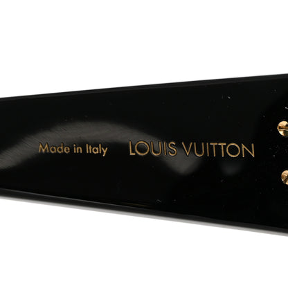 Louis Vuitton X NIGO Acetate 1.1 Zillionaires Sunglasses Z1591W Black 5 of 10