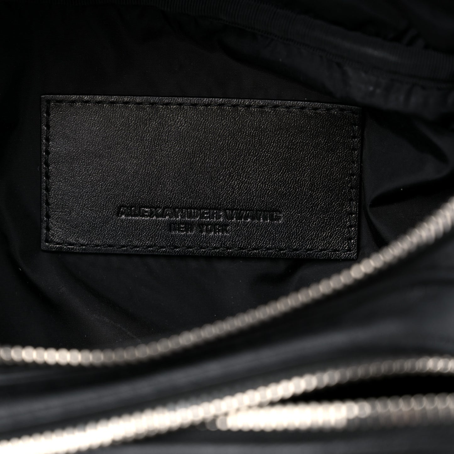 ALEXANDER WANG Lambskin Attica Belt Bag Black