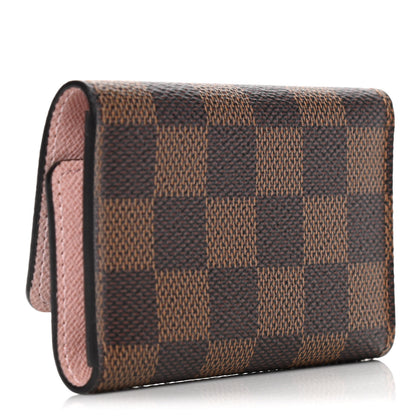 Louis Vuitton Damier Ebene Multicles 6 Key Holder Rose Ballerine 3 of 13