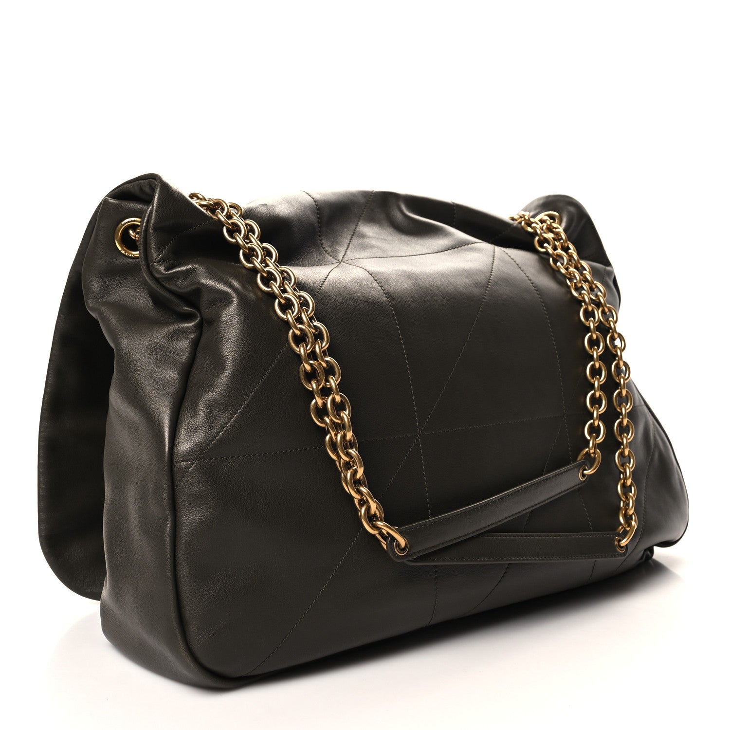 Saint Laurent Lambskin Matelasse Monogram Large Jamie 4.3 Light Musk 3 of 10