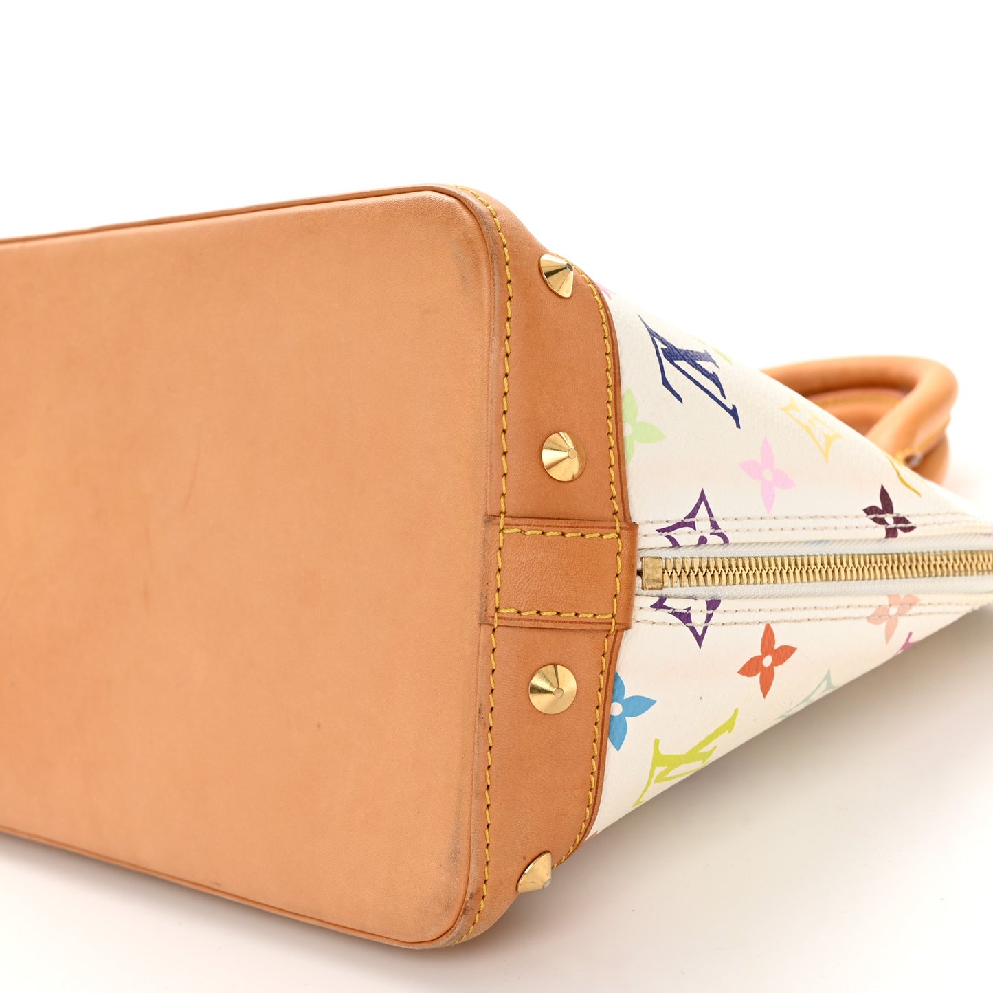 Monogram Multicolor Alma PM White