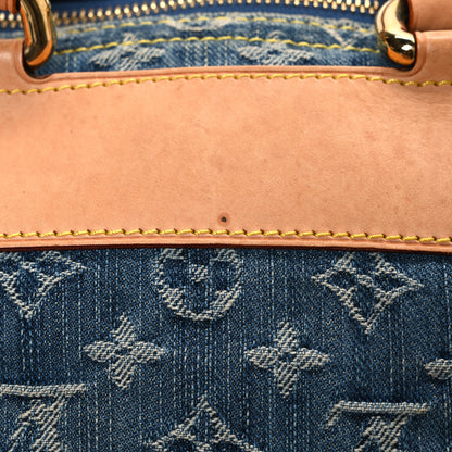 Louis Vuitton Monogram Denim Neo Speedy Blue 12 of 13