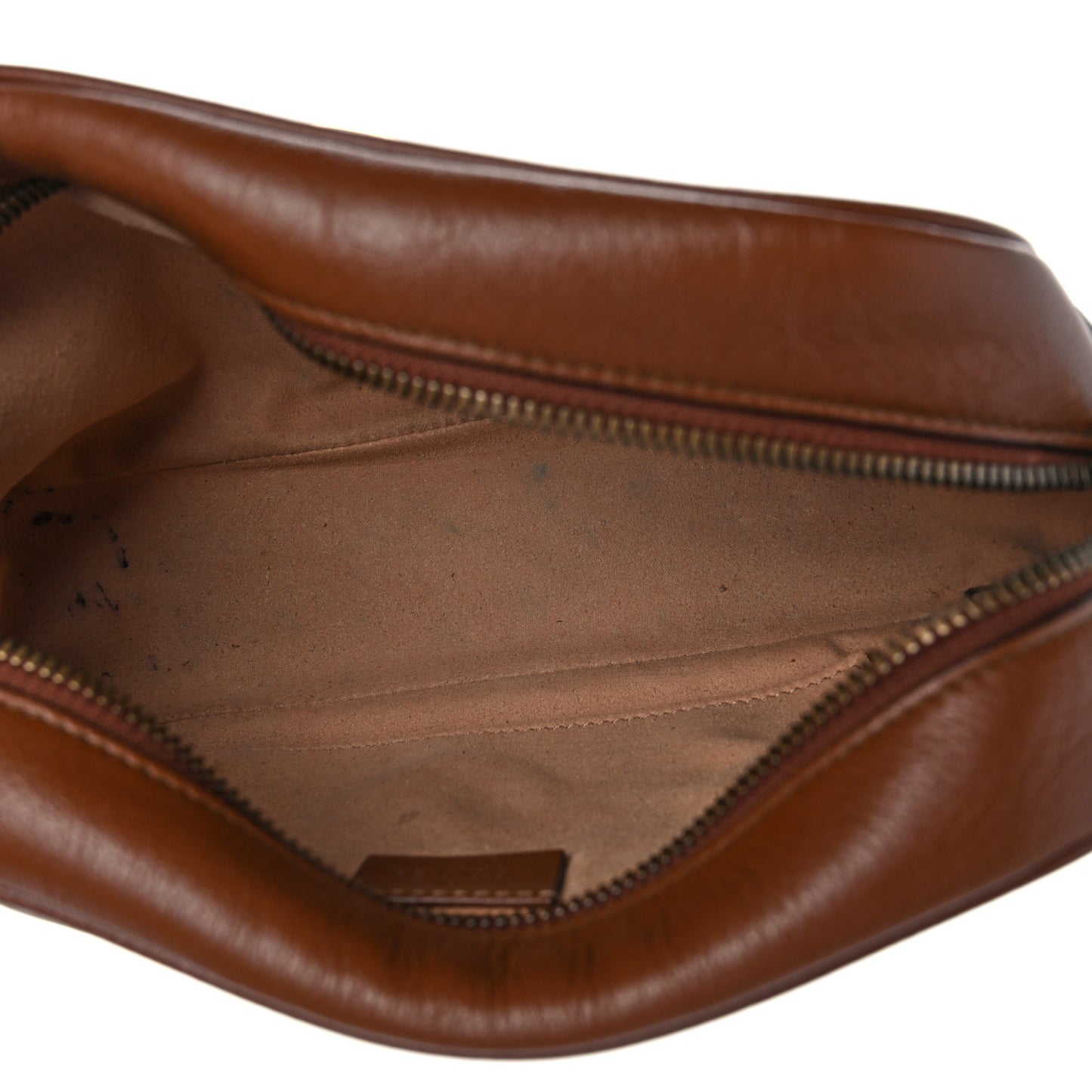 Glazed Calfskin Matelasse Diagonal Small GG Marmont Chain Shoulder Bag Cuir