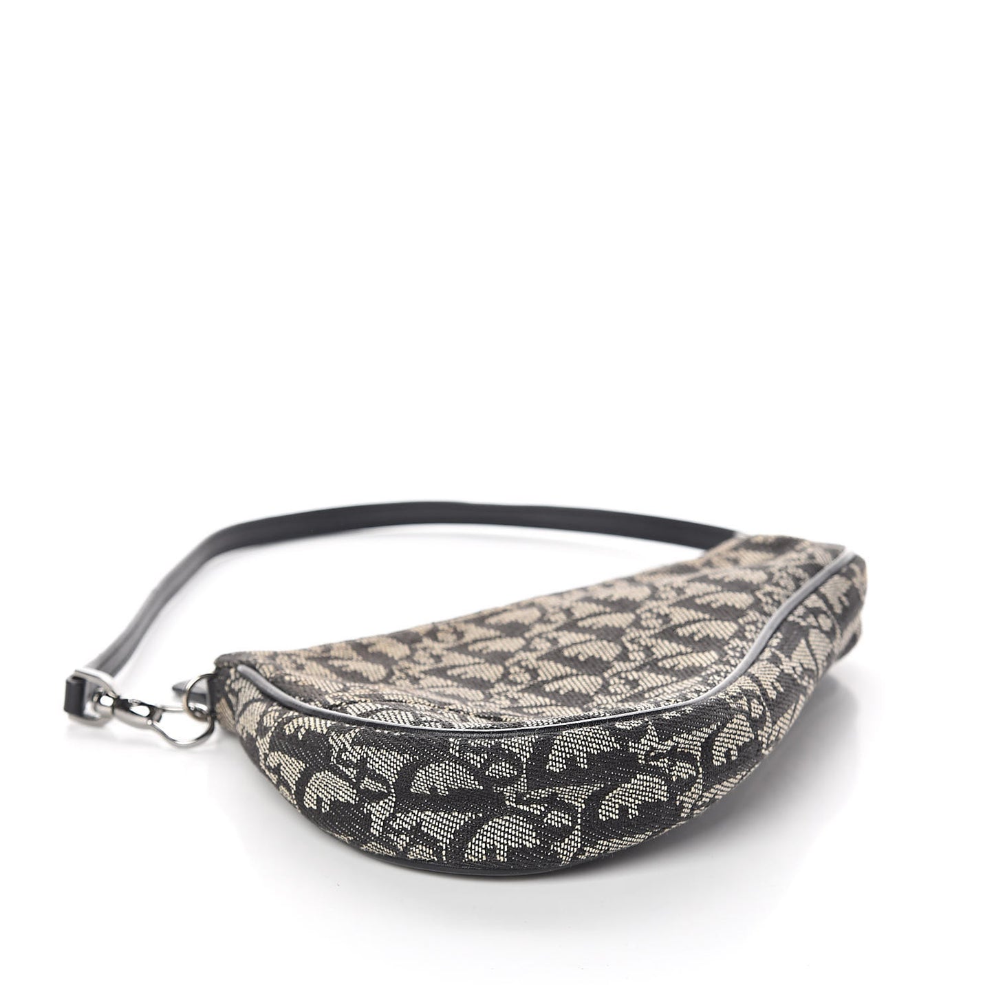 Monogram Mini Saddle Pochette Black