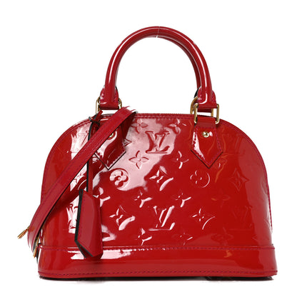 Louis Vuitton Vernis Alma BB Rose Indien 1 of 8