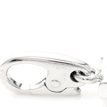 Cartier 18K White Gold Logo Charm 4 of 4