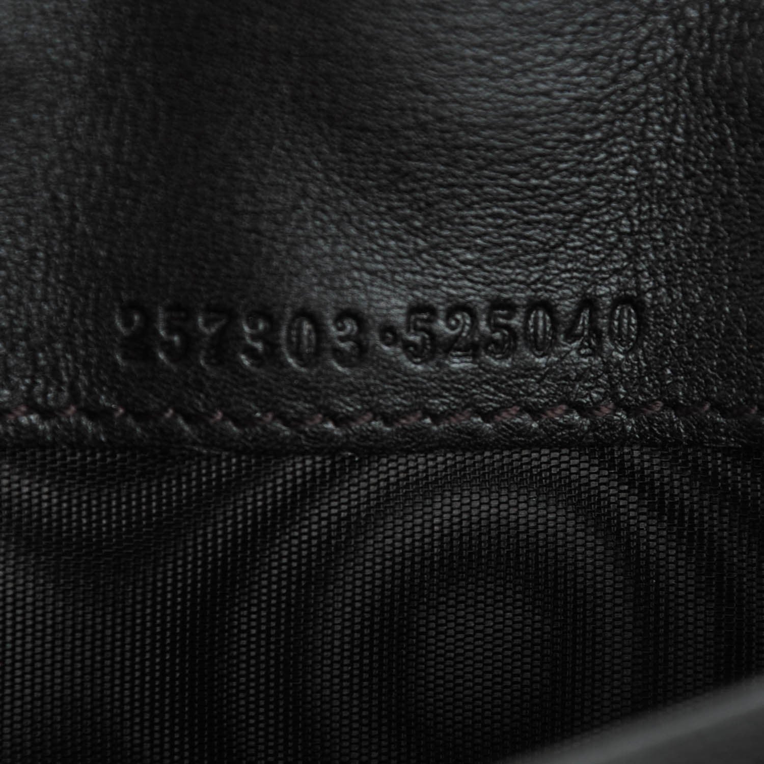 Gucci Guccissima Continental Flap Wallet Black 7 of 7